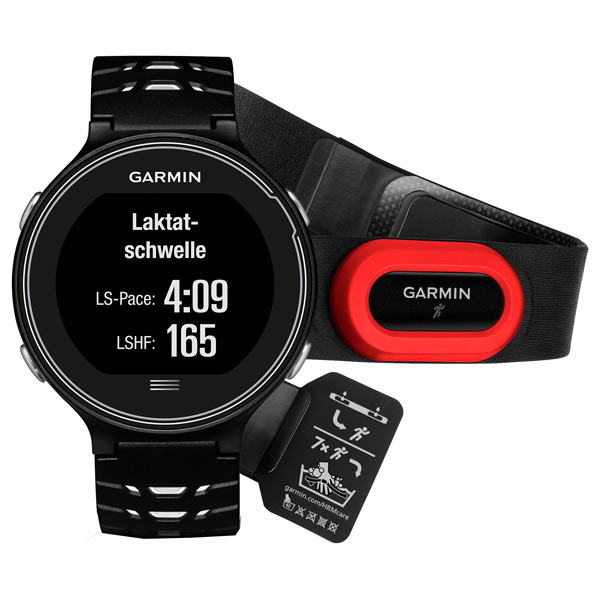 Спортивные часы Garmin Forerunner 630 Black HRM-Run (010-03717-30) фото