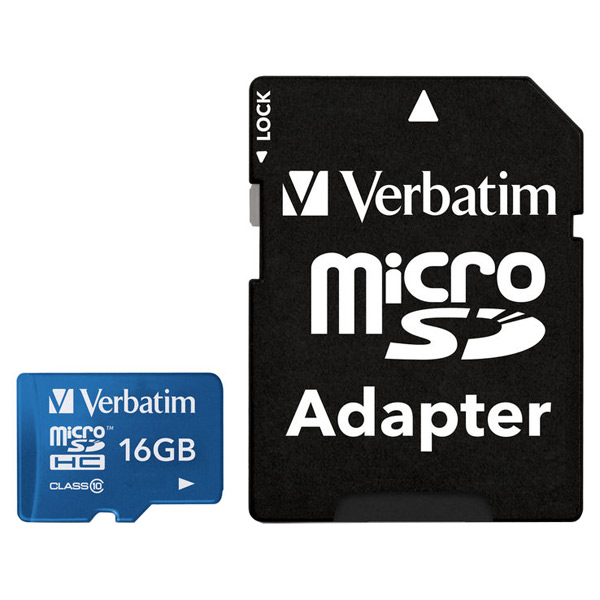 Карта памяти MicroSD Verbatim 16GB (44043) фото