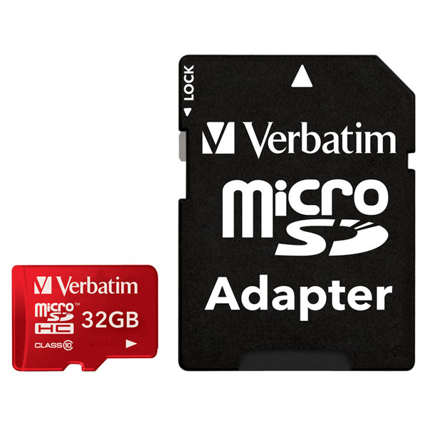 Карта памяти MicroSD Verbatim 32GB (44044)
