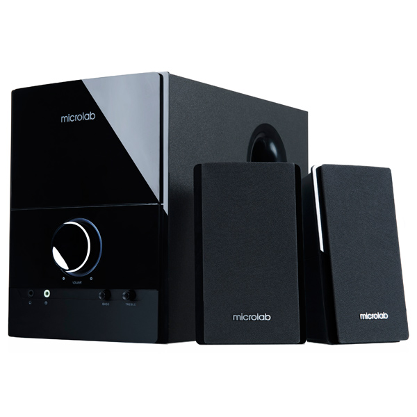 Колонки компьютерные 2.1 Microlab M500 черный фото