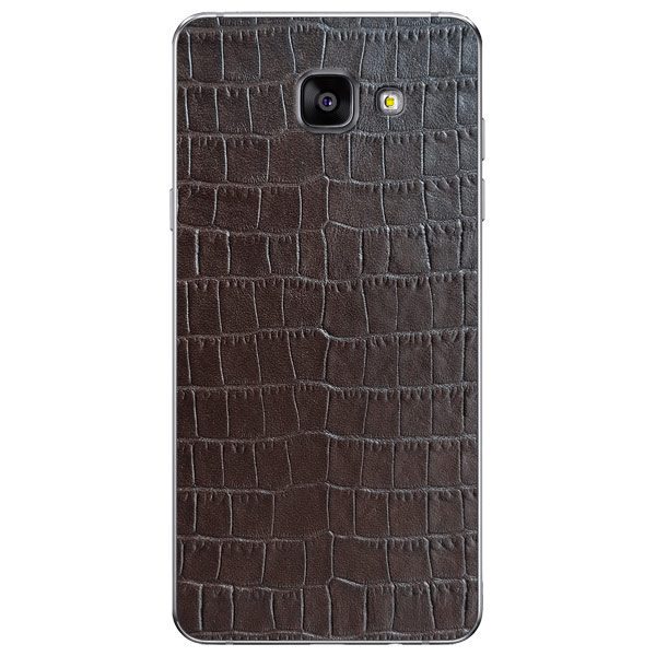 Чехол Glueskin для Galaxy A5 2016 темно-коричневый Croco (A5-15)