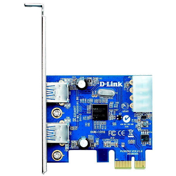 PCI-E USB 3.0 адаптер D-link DUB-1310/A1A фото