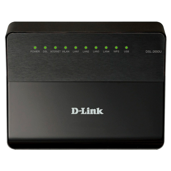 Wi-Fi роутер D-link DSL-2650U/RA/U1A