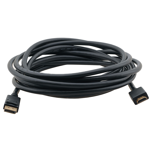 Кабель для компьютера Kramer DisplayPort (M) to HDMI (M) 1.8m (C-DPM/HM-6) фото