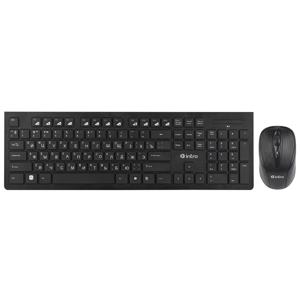 Комплект клавиатура+мышь Intro DW810B Wireless