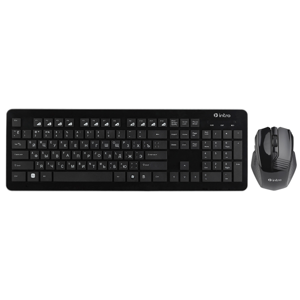 Комплект клавиатура+мышь Intro DW910B Wireless фото