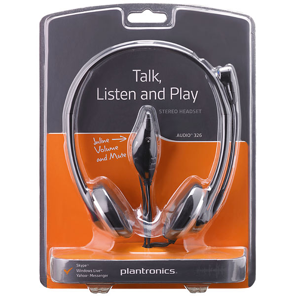 Компьютерная гарнитура Plantronics Audio 326