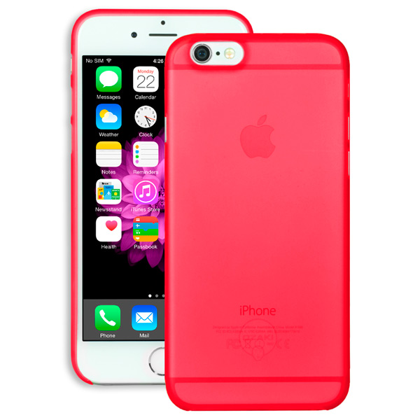 Чехол Ozaki O!coat 0.3 Jelly красный (OC555RD)