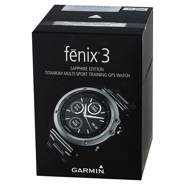 Спортивные часы Garmin Fenix 3 Sapphire Titan Band (010-01338-41)