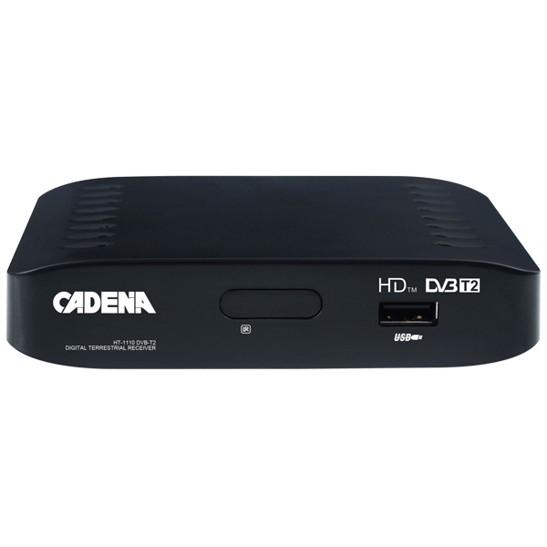 Приемник телевизионный DVB-T2 Cadena HT-1110 DVB-T2