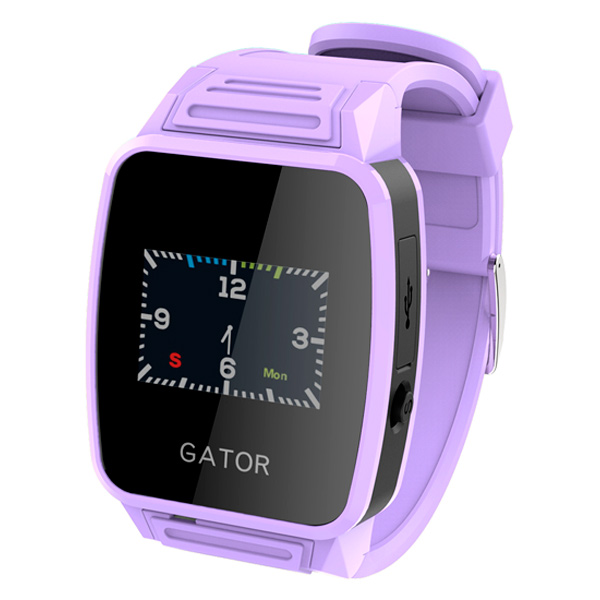 Часы с GPS трекером Gator Caref Watch WH01 пурпурный фото