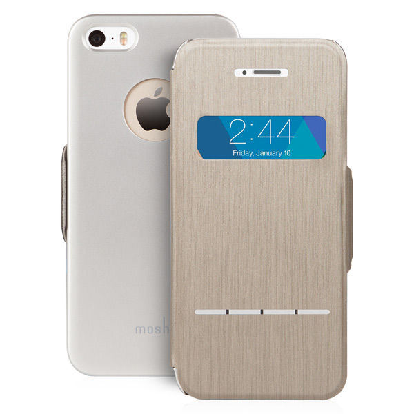 Чехол Moshi SenseCover&nbsp;Brushed Titanium (99MO072241)