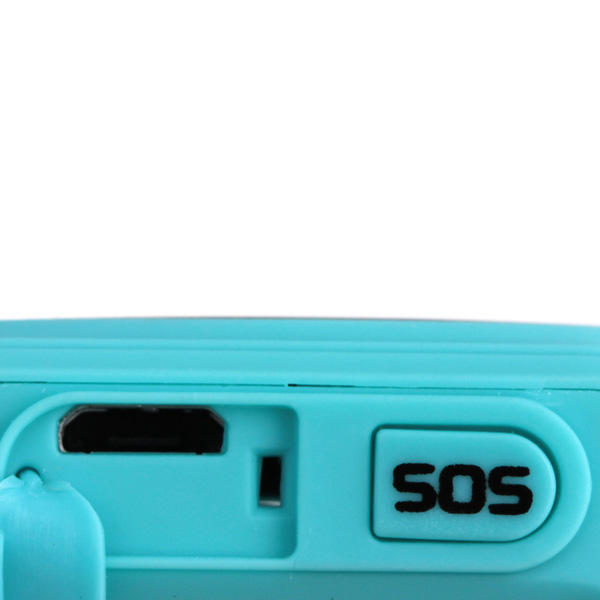 Часы с GPS трекером Кнопка Жизни К911 голубой