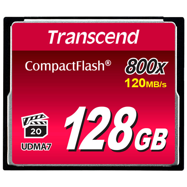 Карта памяти CompactFlash Transcend TS128GCF800 фото