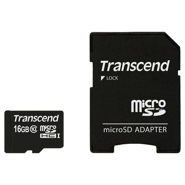 Карта памяти MicroSD Transcend TS16GUSDHC10