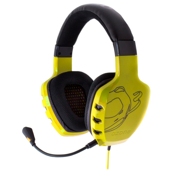Игровые наушники Ozone Rage ST Yellow фото