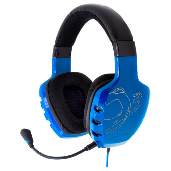 Игровые наушники Ozone Rage ST Blue фото