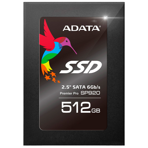 Внутренний SSD накопитель ADATA ASP920SS3-512GM-C