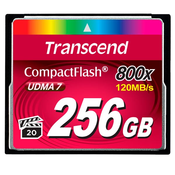 Карта памяти CompactFlash Transcend TS256GCF800
