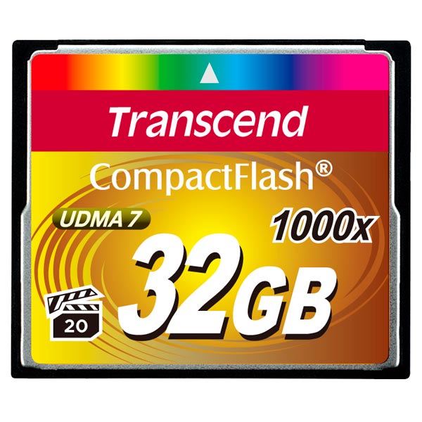 Карта памяти CompactFlash Transcend TS32GCF1000 фото