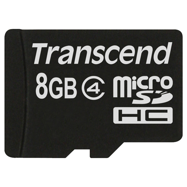 Карта памяти MicroSD Transcend TS8GUSDC4
