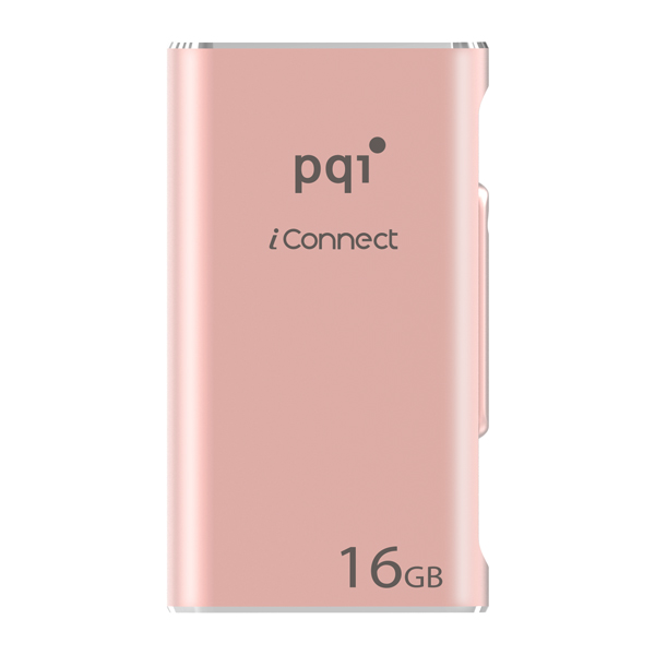 Флеш-диск для Apple PQI iConnect 16GB розовое золото (6I01-016GR4001)