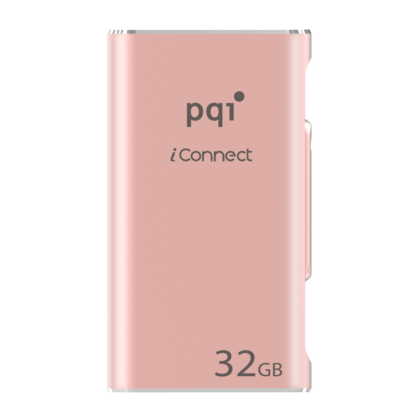 Флеш-диск для Apple PQI iConnect 32GB розовое золото (6I01-032GR4001)