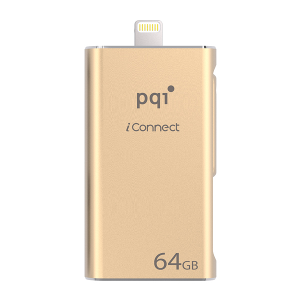 Флеш-диск для Apple PQI iConnect 64GB Gold (6I01-064GR3001) фото
