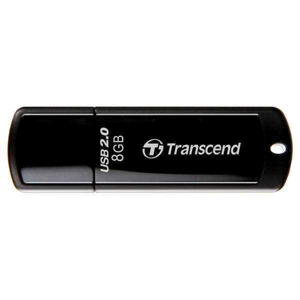 Флеш-диск Transcend JetFlash 350 8GB черный (TS8GJF350) фото