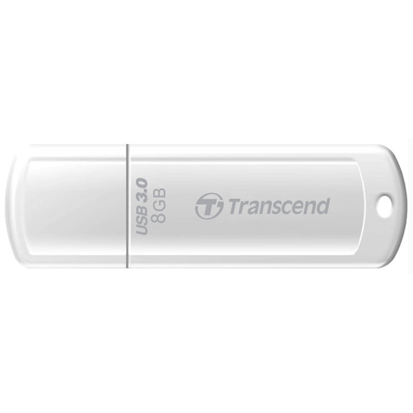 Флеш-диск Transcend JetFlash 730 8GB белый (TS8GJF730)