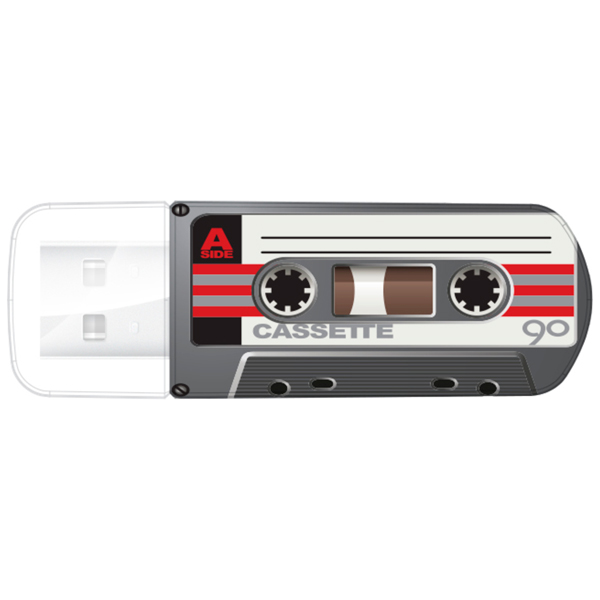 Флеш-диск Verbatim Mini Casette Edition Black 16GB (49397)