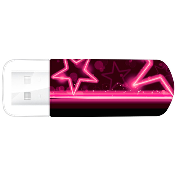 Флеш-диск Verbatim Mini Neon Edition Pink 16GB (49396)