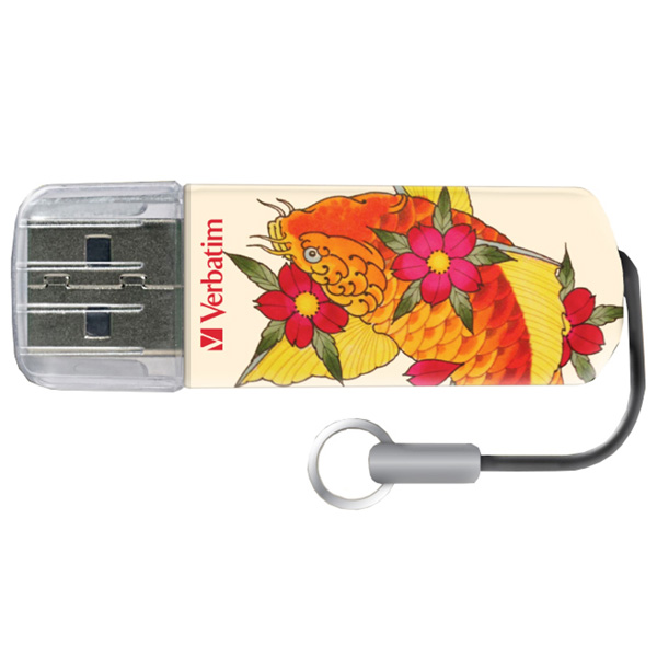 Флеш-диск Verbatim Mini Tattoo Edition "Рыба" 32GB (49897) фото
