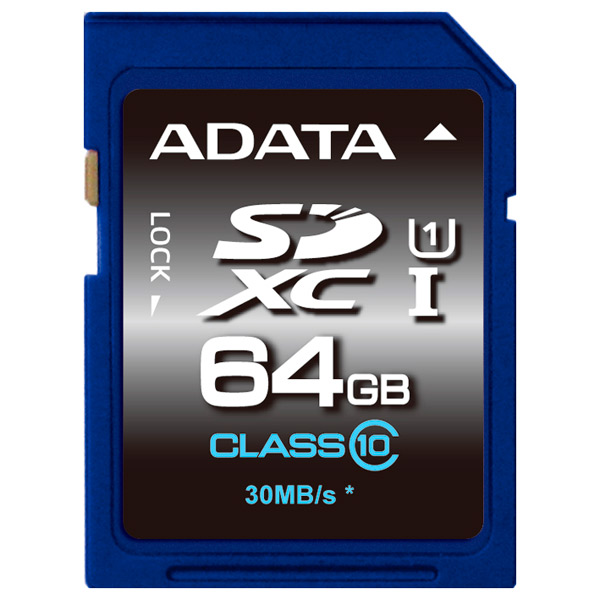 Карта памяти SDHC ADATA ASDX64GUICL10-R