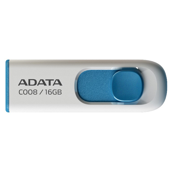 Флеш-диск ADATA Classic C008 White 16GB (AC008-16G-RWE) фото