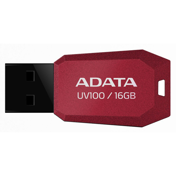 Флеш-диск ADATA 16GB UV100 Red (AUV100-16G-RRD) фото
