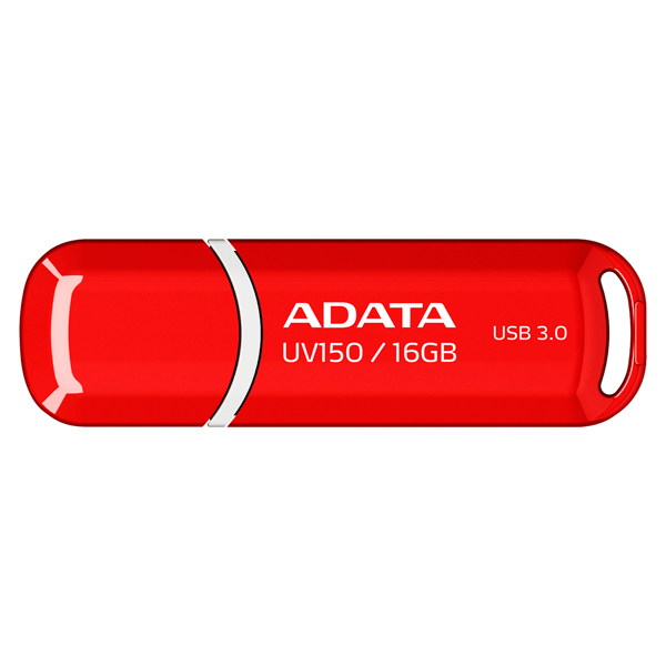 Флеш-диск ADATA UV150 Red 16GB (AUV150-16G-RRD) фото