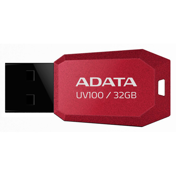 Флеш-диск ADATA UV100 Red 32GB (AUV100-32G-RRD) фото