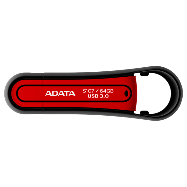 Флеш-диск ADATA S107 Red 64GB (AS107-64G-RRD) фото
