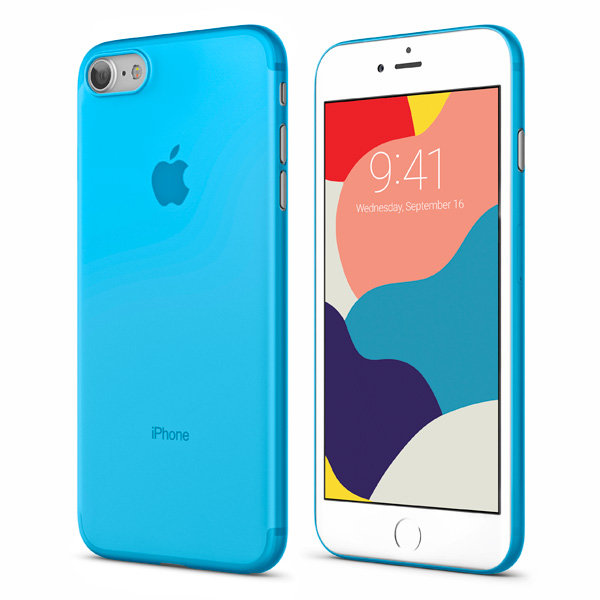 Чехол Vipe Flex для iPhone 7, голубой (VPIP7FLEXBLUE) фото