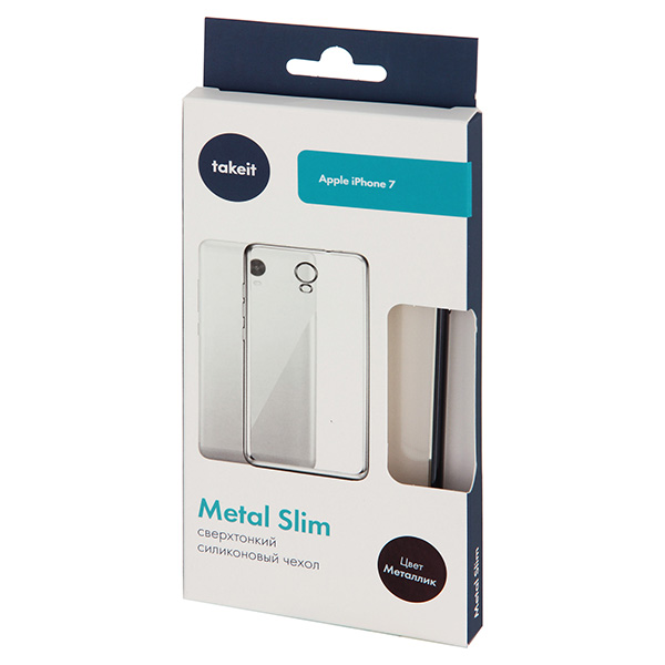 Чехол Takeit для iPhone 7, металлик (TKTIP7MSMET)