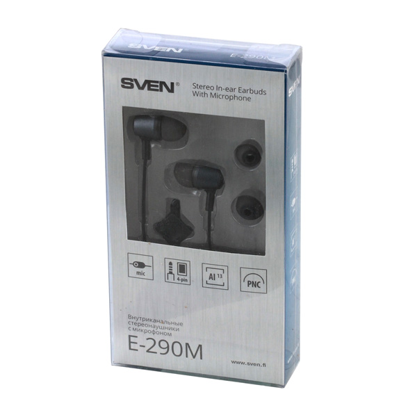 Наушники внутриканальные Sven E-290M