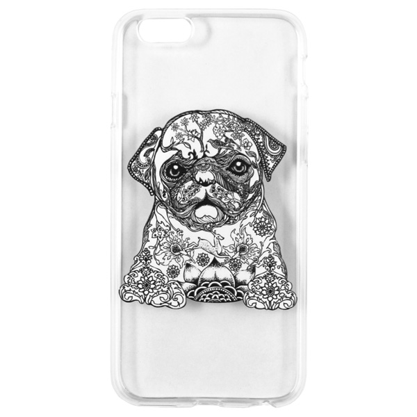 Чехол Red Line для iPhone 6/6S Собака (силикон) (МВ000000070) фото