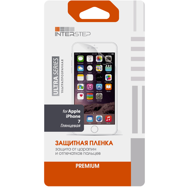 Плёнка для iPhone InterStep для iPhone 7 Ultra (IS-SF-IPHON7UCL-000B201) фото
