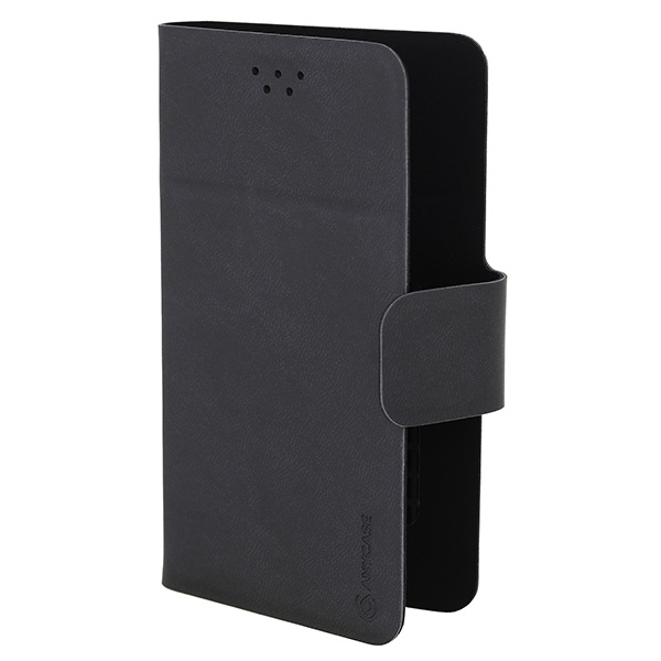 Универсальный чехол для смартфона Anycase Wallet 3.5"-4.3" черный