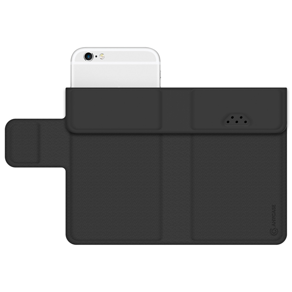 Универсальный чехол для смартфона Anycase Wallet 4.3''-5.5' черный
