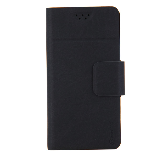 Универсальный чехол для смартфона Anycase Wallet 4.3''-5.5' черный