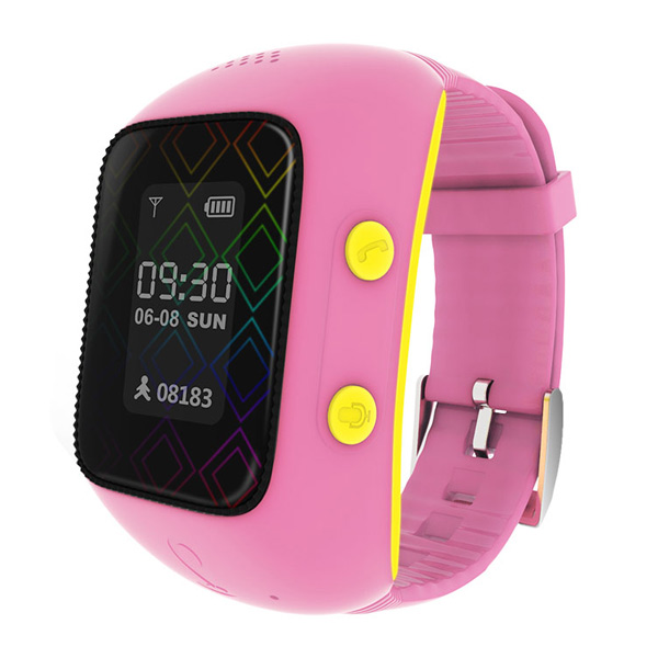 Часы с GPS трекером MyRope R12 розовый фото