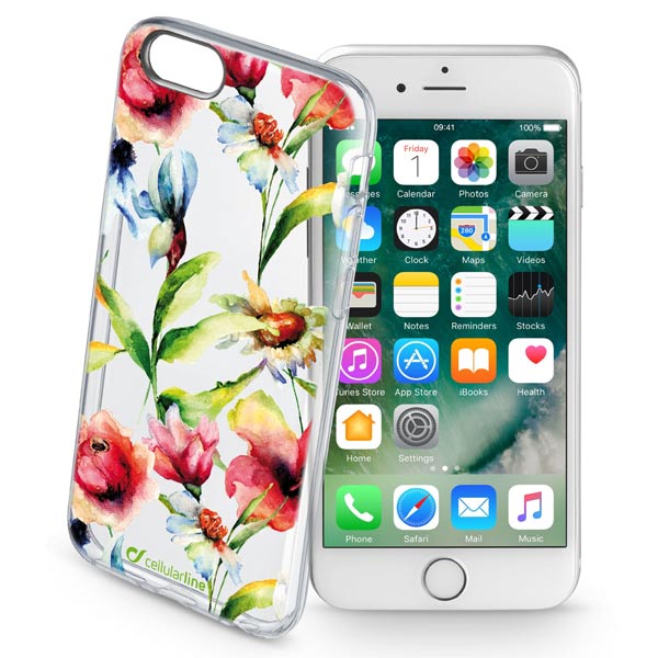 Чехол Cellular Line для iPhone 7 (STYCFLOWERIPH747) фото