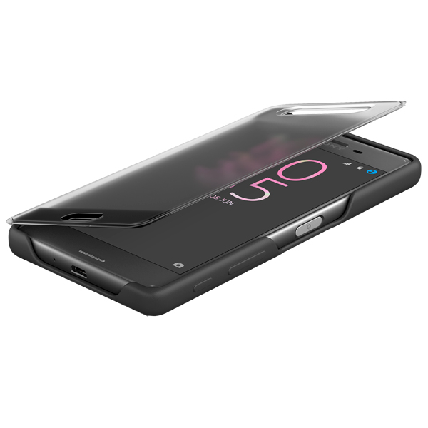 Чехол Sony SCR50 Graphite Black для Xperia X фото